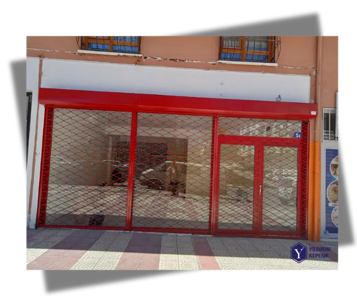 Ankara Otomatik Kepenk Sistemleri - Yıldırım Kepenk Ankara’da Yıldırım Kepenk tarafından kurulan dayanıklı ve şık otomatik kepenk sistemi, iş yerlerinde güvenlik ve estetik sağlar.